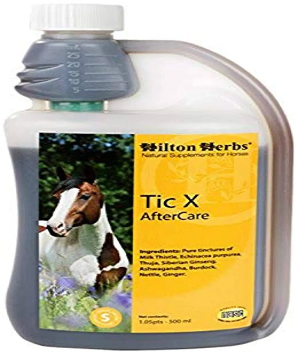 Tic X Aftercare Horse Supplement 500 Ml by Hilton Herbs