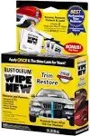 Wipe New Trim Restorer Car Interior And Exterior Wipe-On Applicator Yellow