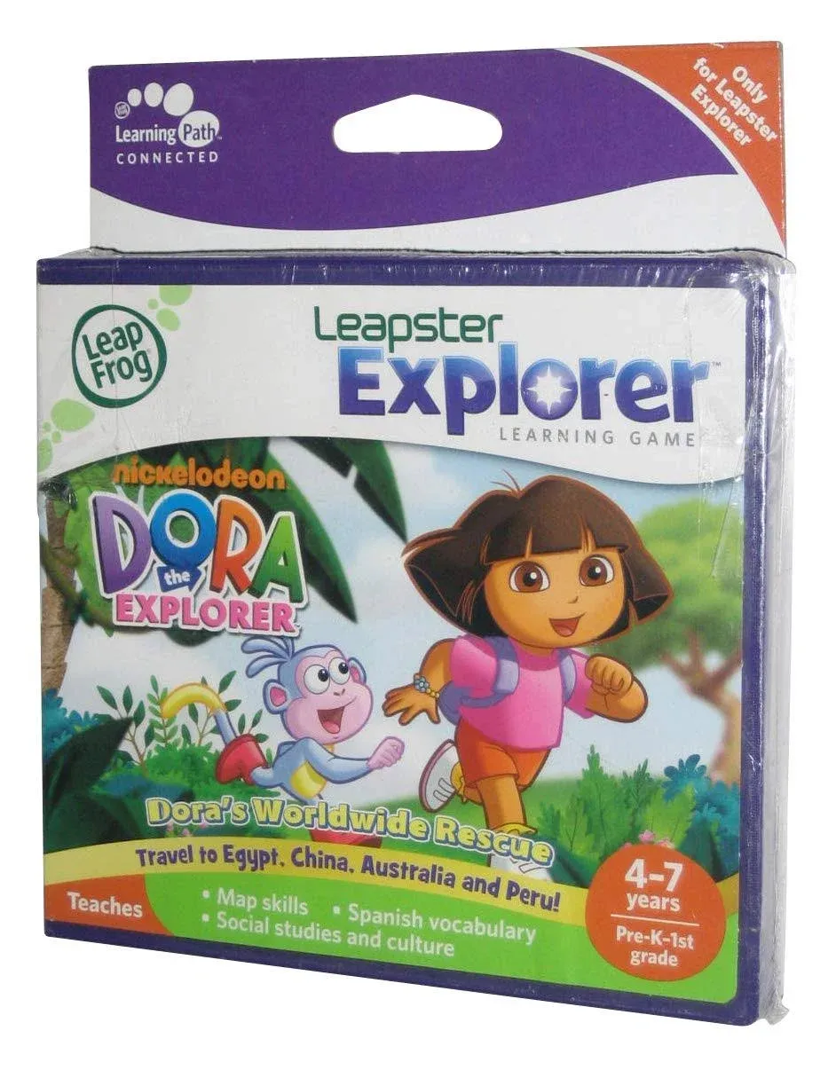 Dora the Explorer Leapfrog Leapster Explorer Learning Game