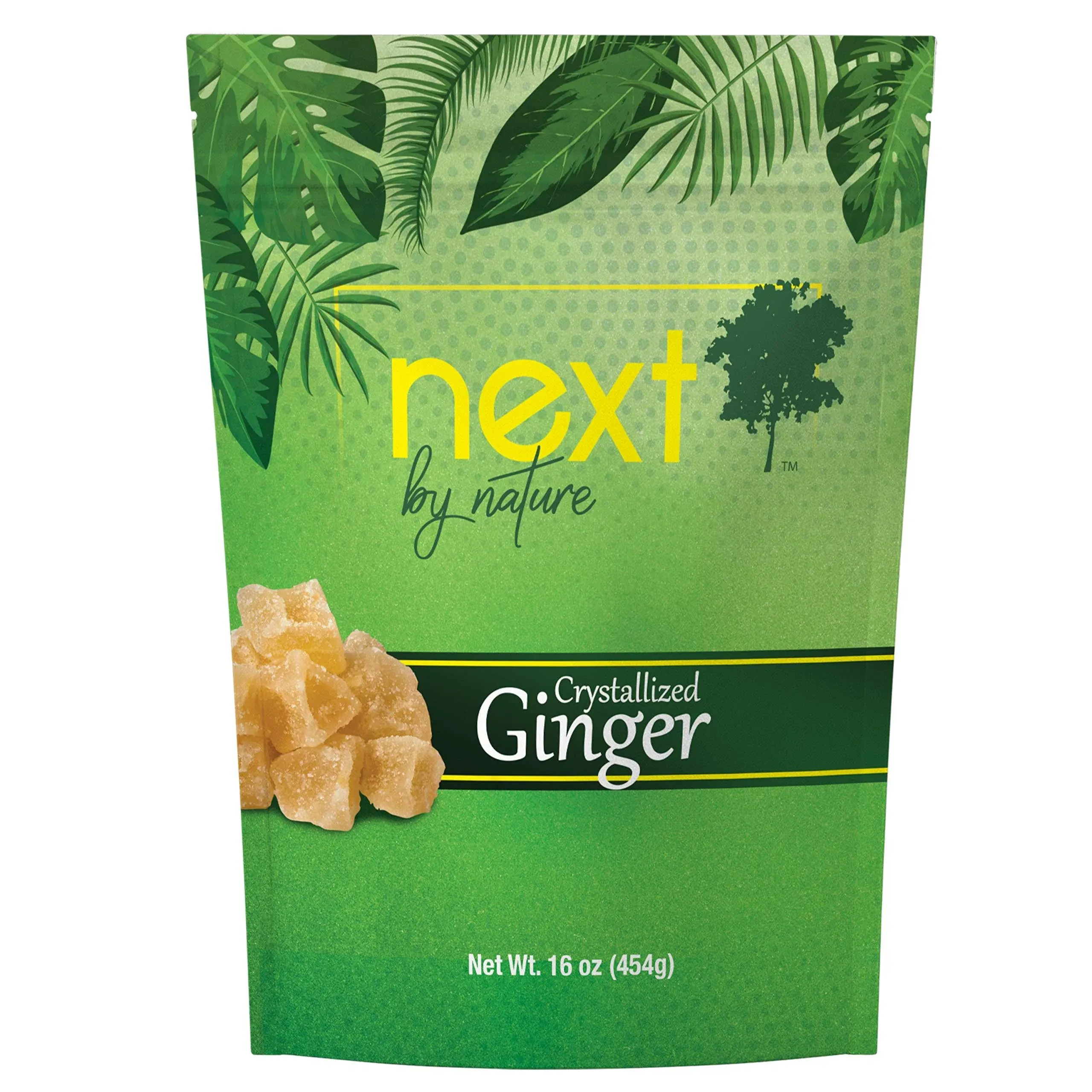 Natural Crystallized Ginger Cubes 16 oz (Pack of 1)