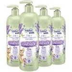 Suave Kids Natural Lavender Oil 3-in-1 Tear Free, Body Wash, Shampoo and Conditioners, No Sulfates, No Parabens, No Silicones, No Dyes, 16.5 oz Pack