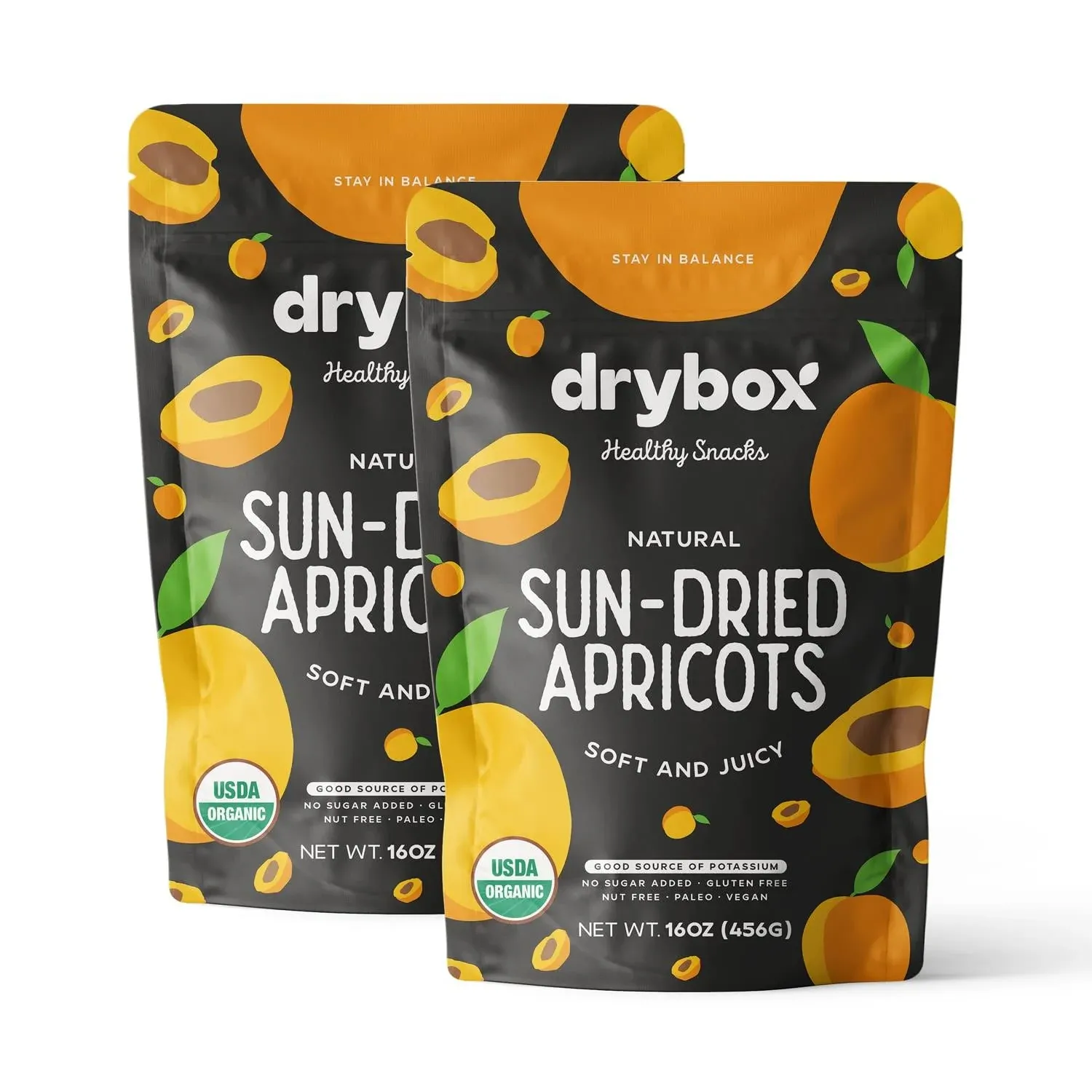 Drybox Organic Sun Dried Turkish Apricots