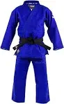 New Fuji Sports Mens Kids Womens Double Weave Judo Gi Kimono  - Blue