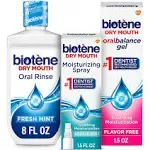 Biotène Dry Mouth Management Oral Rinse, Dry Mouth Spray, and Moisturizing Gel