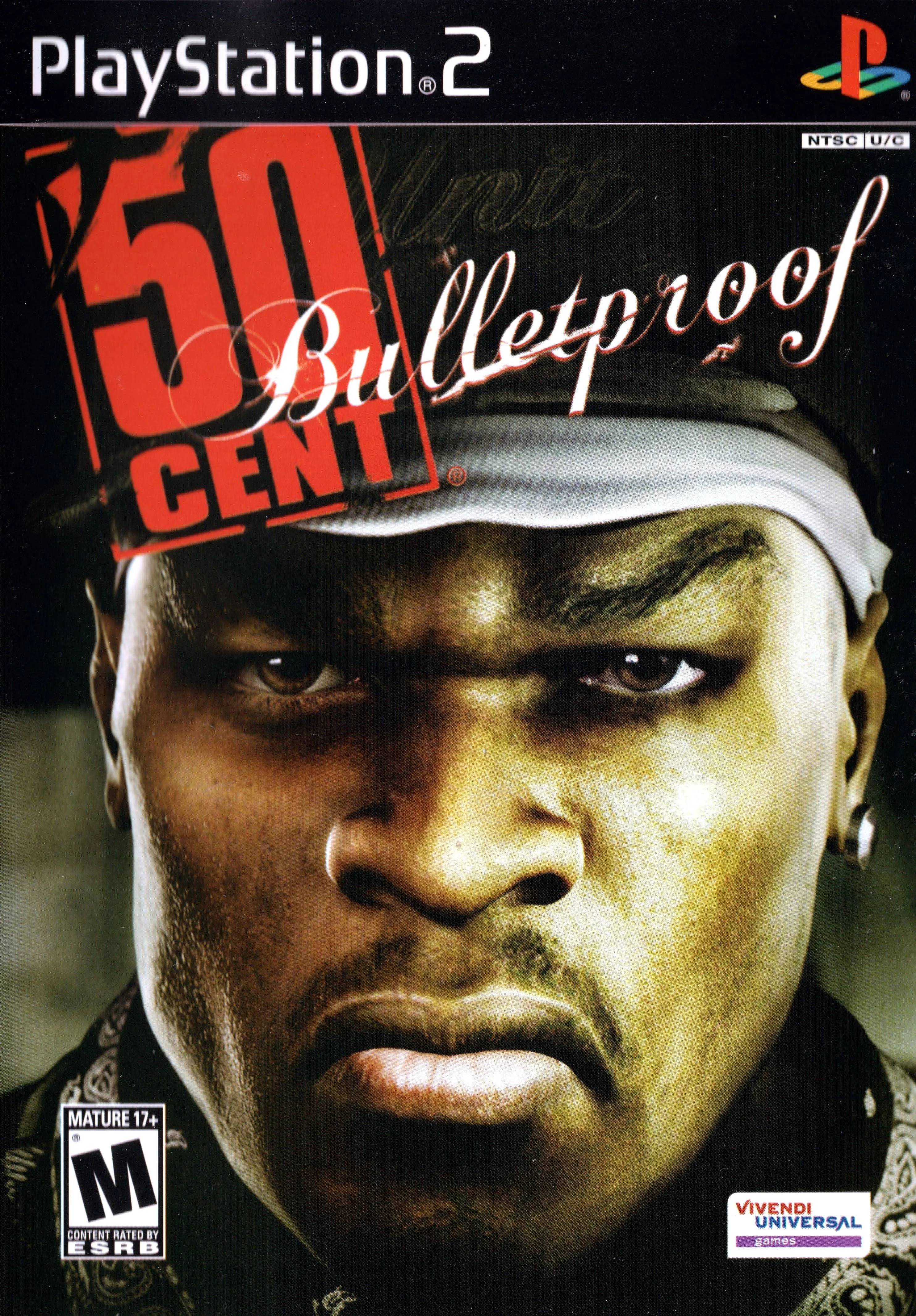 50 Cent: Bulletproof PS2 PlayStation 2 Video Game US Version