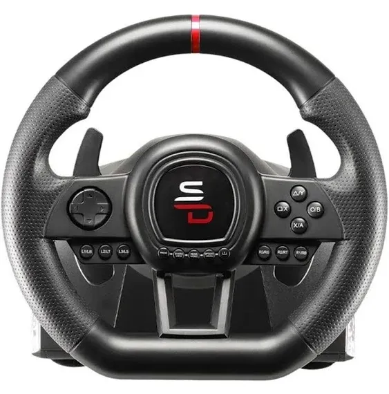 Subsonic Superdrive - GS650-X Steering Wheel with Pedals for Xbox Series X|S / Xbox One / PS4