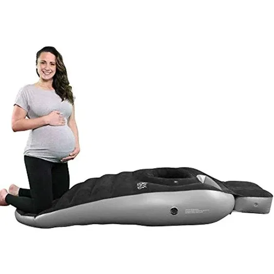 Cozy Bump Pink New And Improved Inflatable Pregnancy Pillow. Pool Massage, Sleep