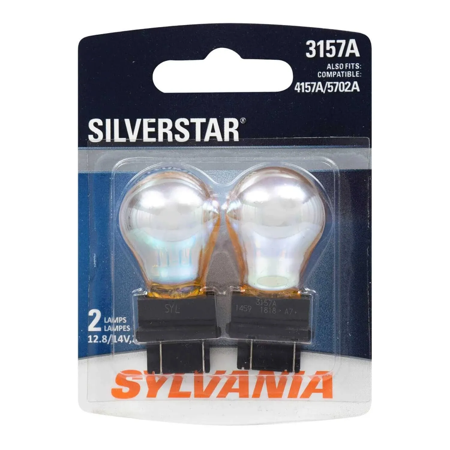 Turn Signal Light Bulb-Sedan Sylvania 3157AST.BP2