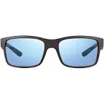 Revo Crawler XL Sunglasses in Matte Black/Blue Water