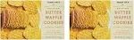 2 Packs Trader Joe's Belgian Butter Waffle Cookies