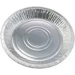 10" Disposable Aluminum Pie Pans #1042- Pack of 12