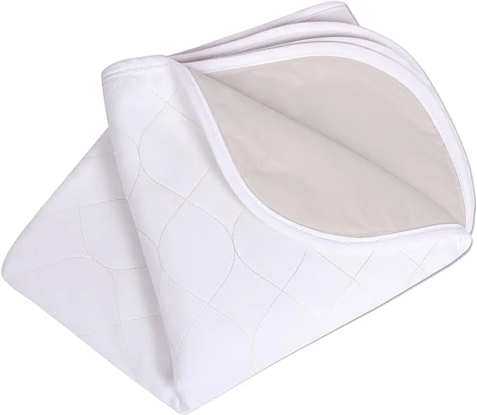 Carex Washable Waterproof Incontinence Pad - Chair Protector and Sofa Cover - 21 Inches x 22 Inches