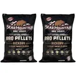 Bear Mountain BBQ All-Natural Hardwood Hickory Smoker Pellets