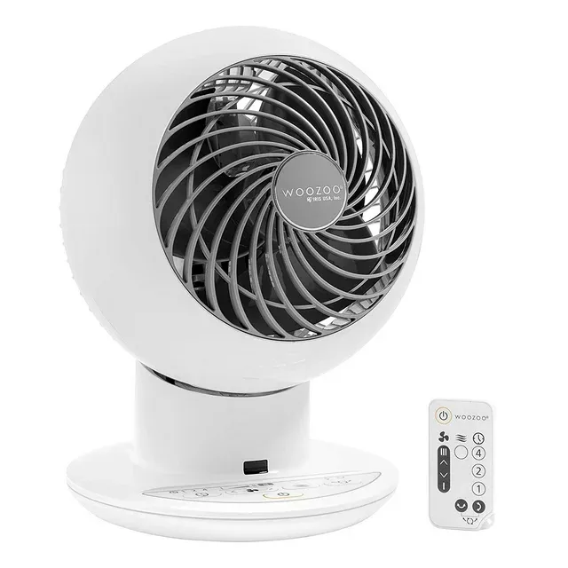 IRIS Woozoo SC15T Globe Oscillating Circulating Fan with Remote