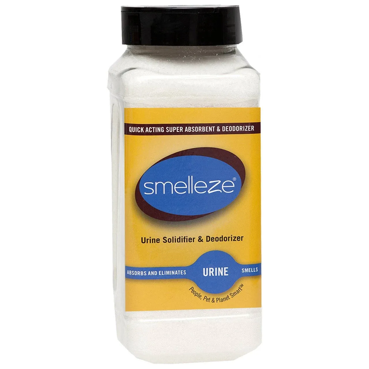 SMELLEZE Urine Solidifier &amp; Deodorizer 2 lb For Accidents Urinals &amp; Bedpans