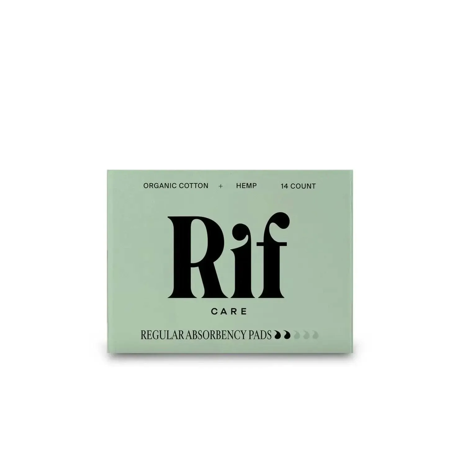 Rif Care Regular Hemp and Organic Cotton Biodegradable Pads