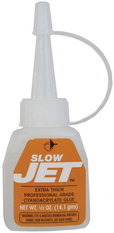 CGM Enterprises 772 All Scale Slow Jet(TM) Adhesive -- 1/2oz  14.8mL Bottle