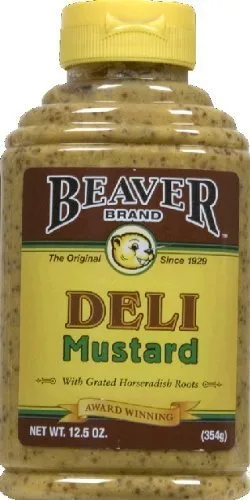 Beaver Mustard Sqz Deli