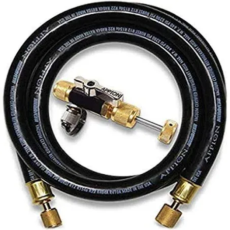 Appion MGABAS Mega Flow Basics 1/2" Hose Evacuation Kit, Silver, Gold, Black