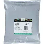 Frontier Co-op Red Chili Pepper, Crushed, Organic 1 lb.