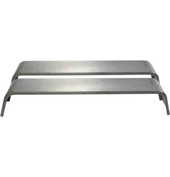 JMTAAT Heavy Duty Unpainted Steel Diamond Fenders Tread Plate Tandem Axle Trailer 10-1/4"x72-7/8"x13" | (2 Fenders)