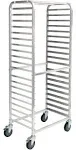 Winco Aluminum Sheet Pan/Bun Rack, 3" Spacing, Side Loading, 20 Tier