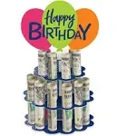 Big Dot of Happiness Cheerful Happy Birthday DIY Colorful Birthday Party Money Holder Gift Cash Cake