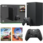 Microsoft Xbox Series x 1TB SSD Forza Horizon 5 + Wireless Controller Bundle, Black