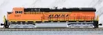 Kato 176-8952 N GE ES44AC BNSF Swoosh #5801