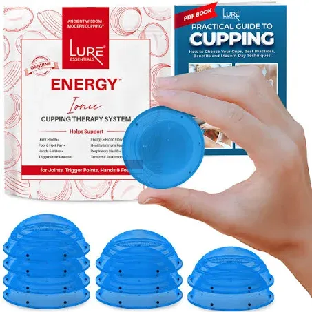 Lure Essentials Ionic Energy Cupping Therapy Set