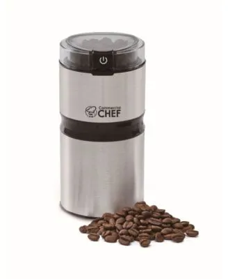 Commercial Chef 2.1 oz Electric Stainless Steel Coffee Grinder