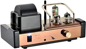 Dared MP-5BT HiFi Vacuum Tube Amplifier, Professional Stereo Integrated Amplifier, Hybrid Amplifier, USB DAC/Line Input, 25W x 2 Output, with 6N1,6N2,6E2 Tubes