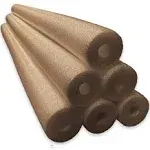 Oodles of Noodles Blue Jumbo Pool Noodle - 6 Count Pack - Brown