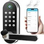 Sifely Smart Lock, Keyless Entry Door Lock, Keypad Door Lock, Fingerprint Door Lock, Biometric Door Lock, Keypad Entry Door Lock, Passcode Code Door Lock, Digital Smart Door Lock