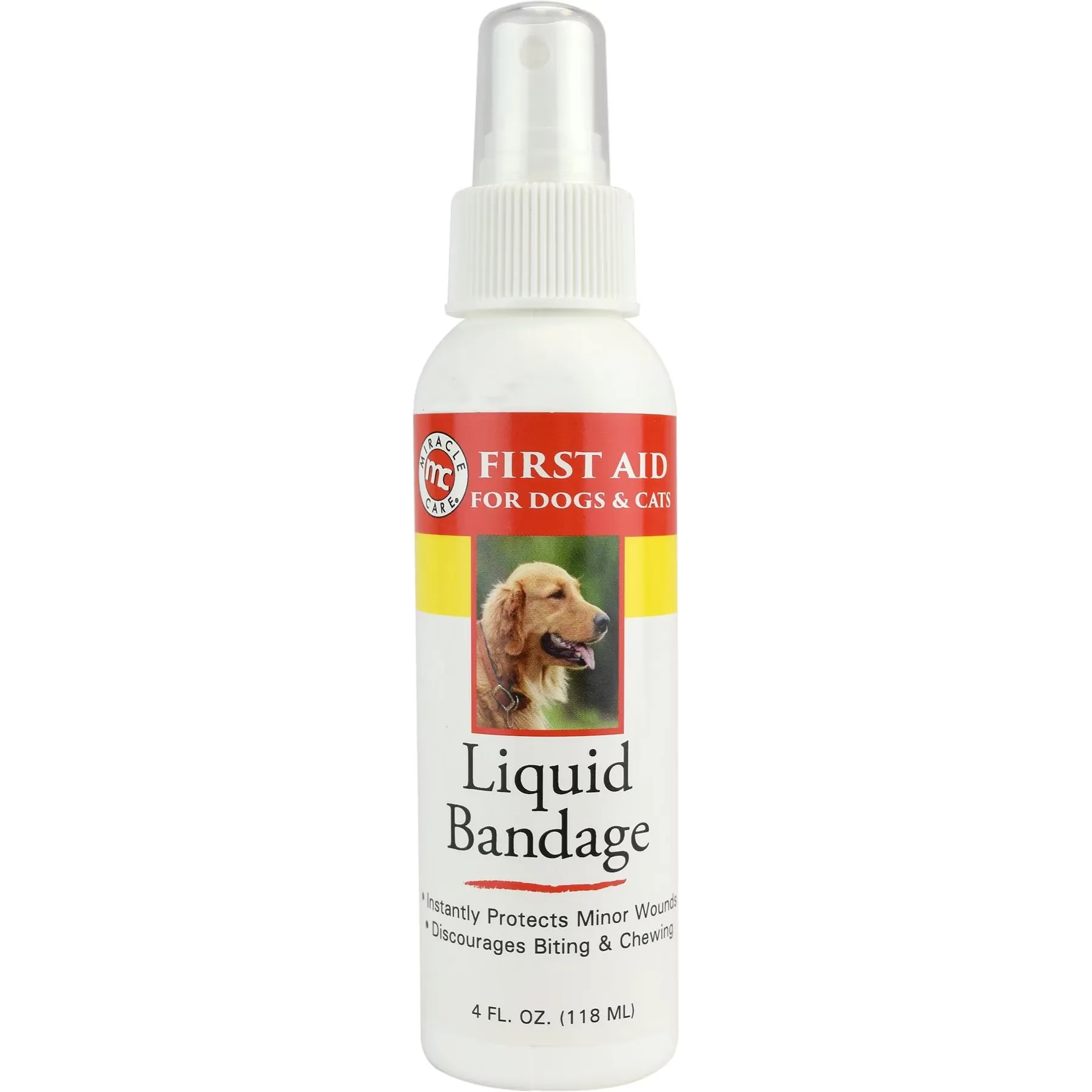 Miracle Care Liquid Bandage Spray for Dogs & Cats