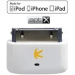 KOKKIA i10s_aptX_white (White) : Tiny Bluetooth iPod Transmitter with aptX for iPod/iPhone/iPad