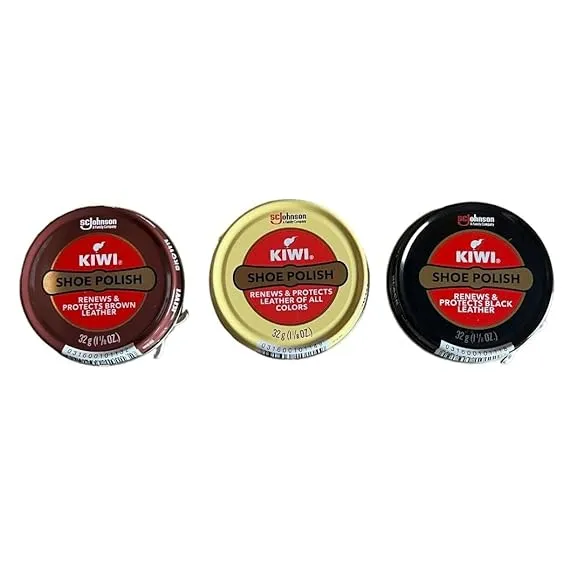 Kiwi Brown/Black/Neutral 1-1/8oz 3 Pack (1 ea Color)