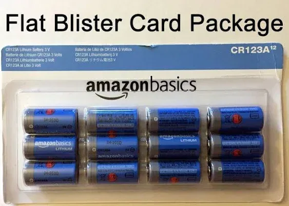 AmazonBasics Lithium CR2 3 Volt Batteries - Pack of 12