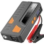 Portable Laptop Phone Charger 66000mWh with Car Jump Starter and 110V AC Outlet