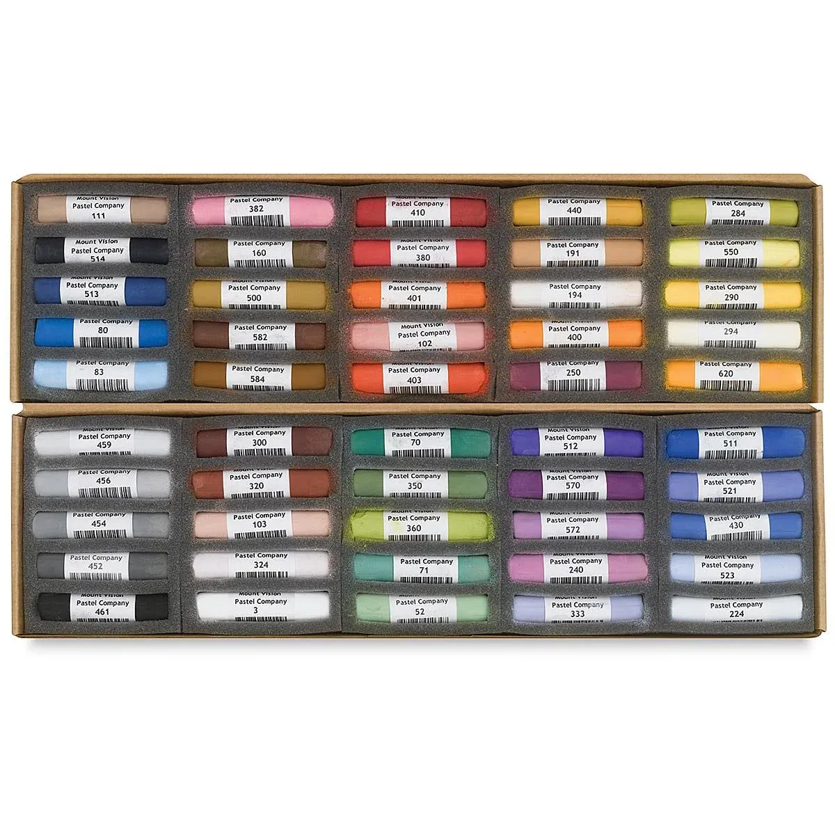 Mount Vision Pastels - Greg Biolchini Workshop Set 50 Handmade Soft Pastels