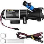 VEVOR RV Macerator Pump Water Waste Pump 12V 12 GPM Self-priming 16&#039; Head