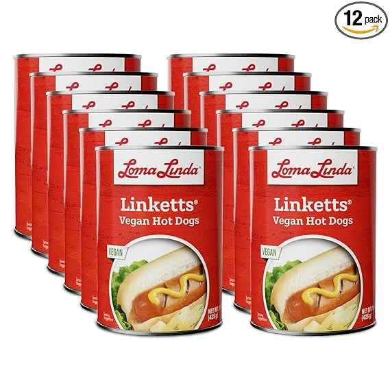 Loma Linda - Plant-Based Meats (Linketts (15 oz.), 12 Pack)