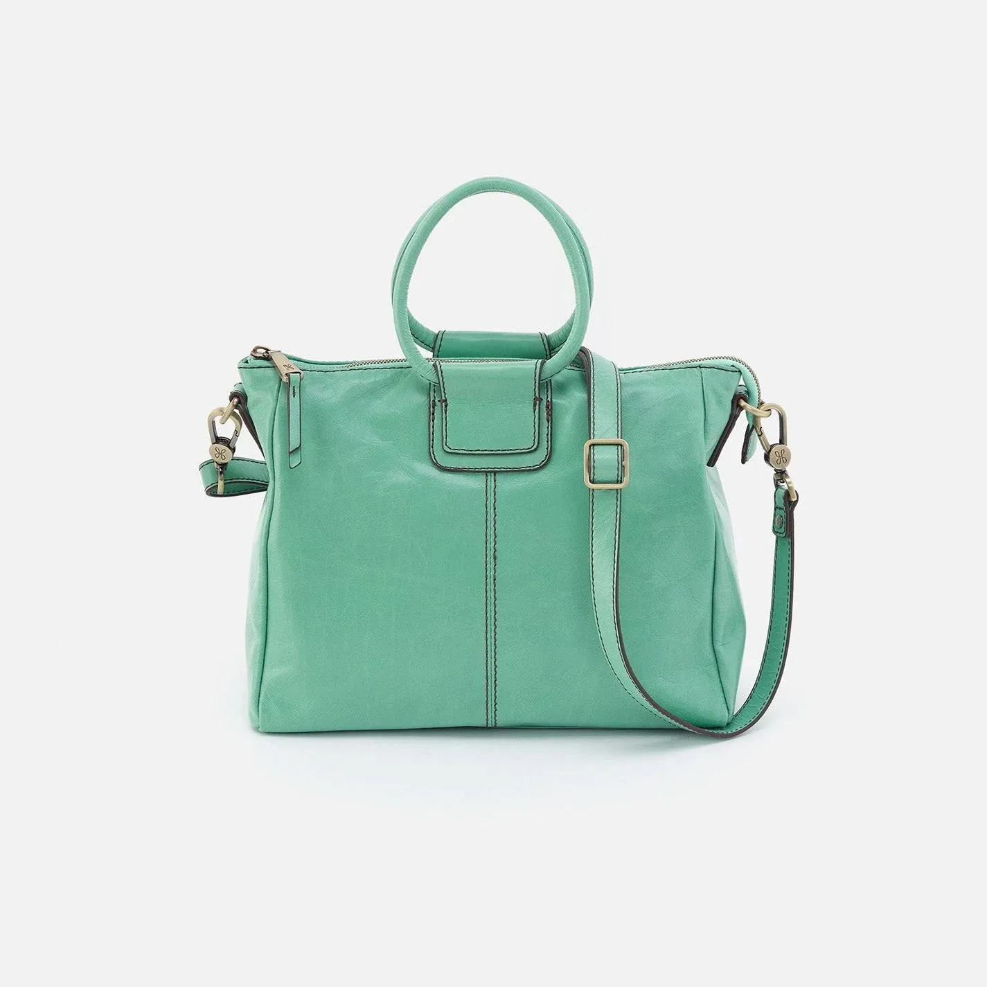 Hobo Sheila Medium Satchel - Seaglass