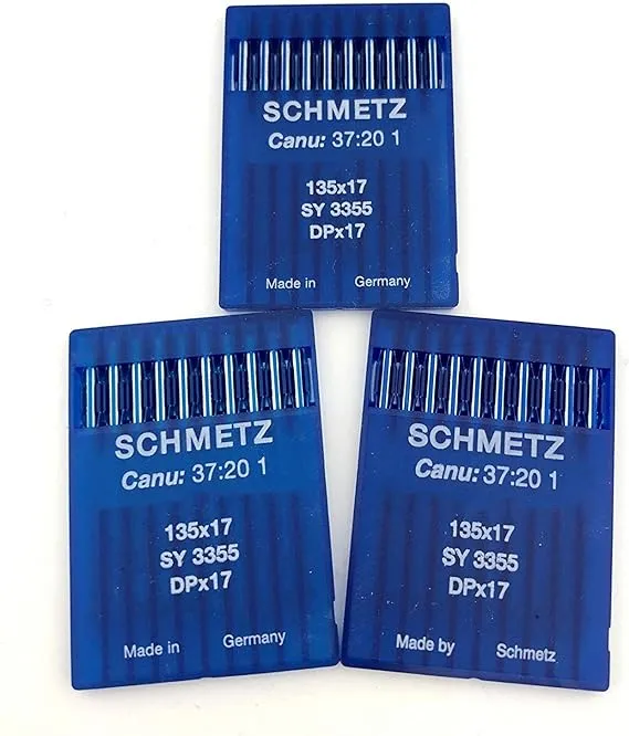 30 Pk. Schmetz 135X17 DPX17 Sewing Machine Needles (21 (Metric Size 130))