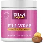 Riley's Pill Wrap for Dogs - Delicious Cheese & Bacon Flavored Pill Paste /Wrap Pills, Capsules, Tablets in a Pocket or Pouch to Mask The Taste & Make Pill Time Fun - 4.2 oz