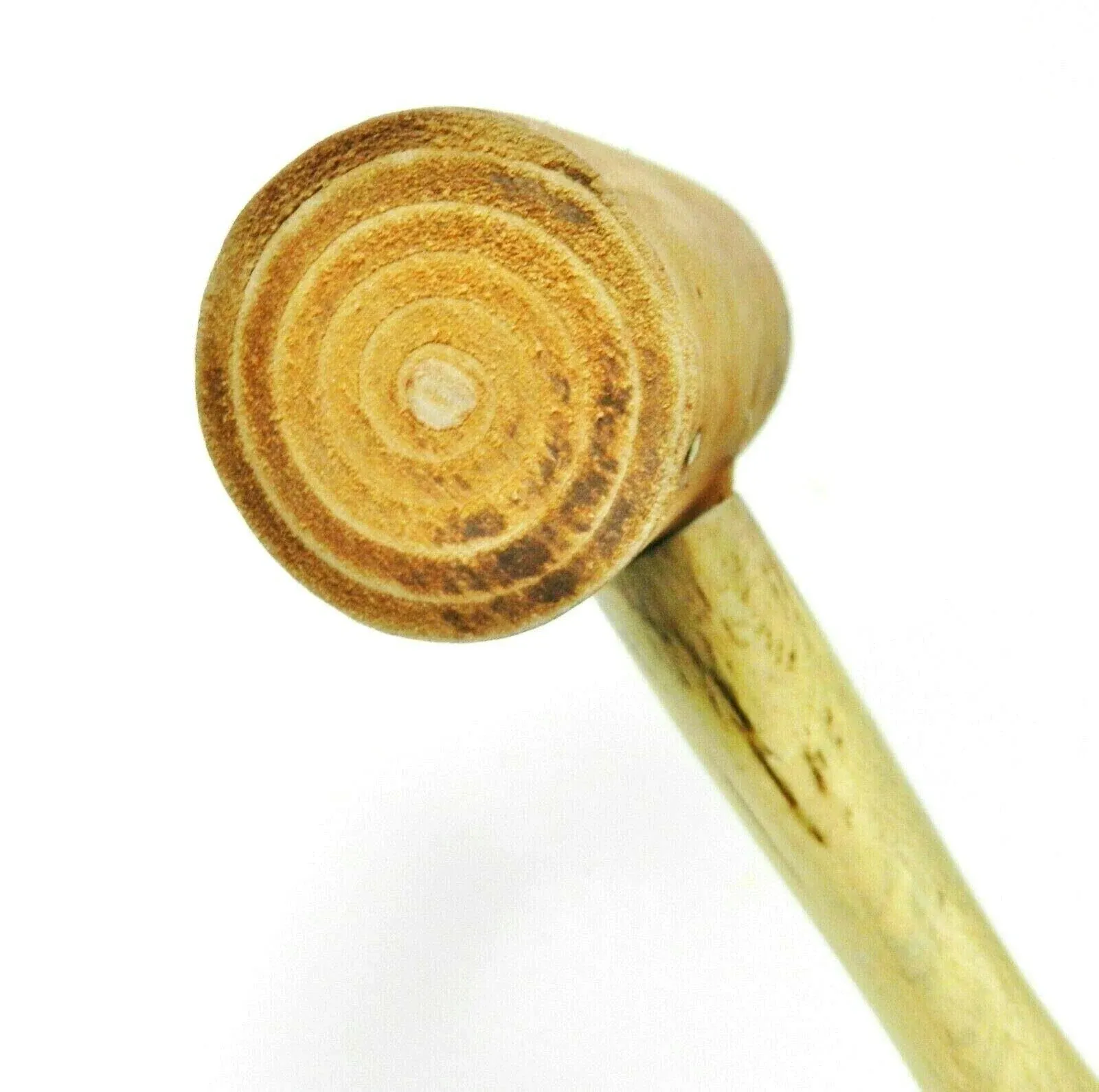 Soft Rawhide Mallet 2" Diameter Head Natural Rawhide Non-Marring Hammer by JETS