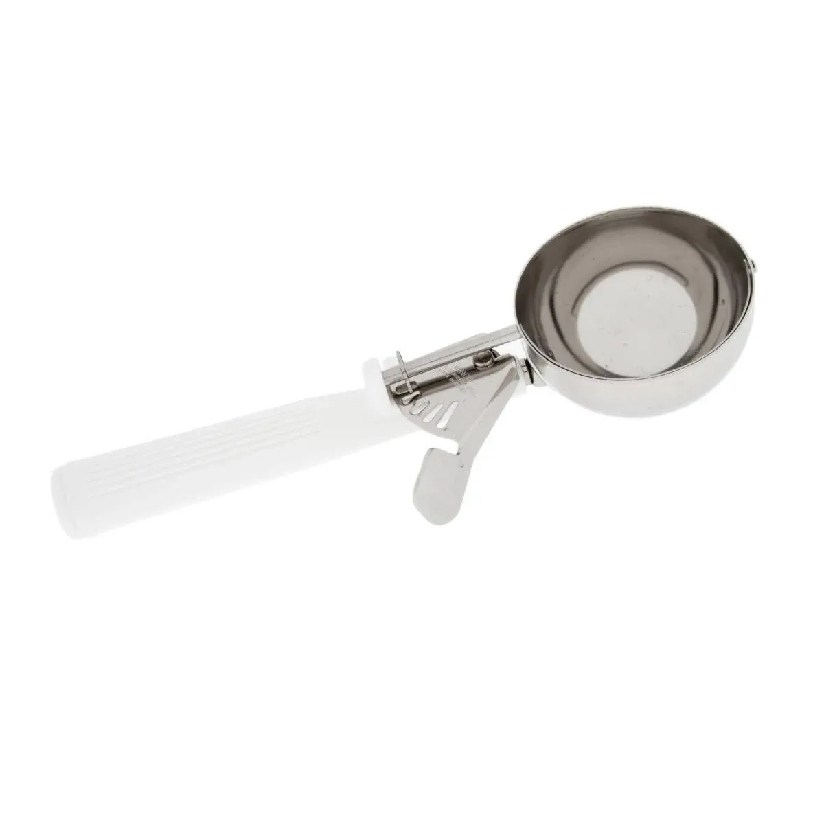 Winco ICOP-6 Ice Cream Disher, Size 6, White Handle