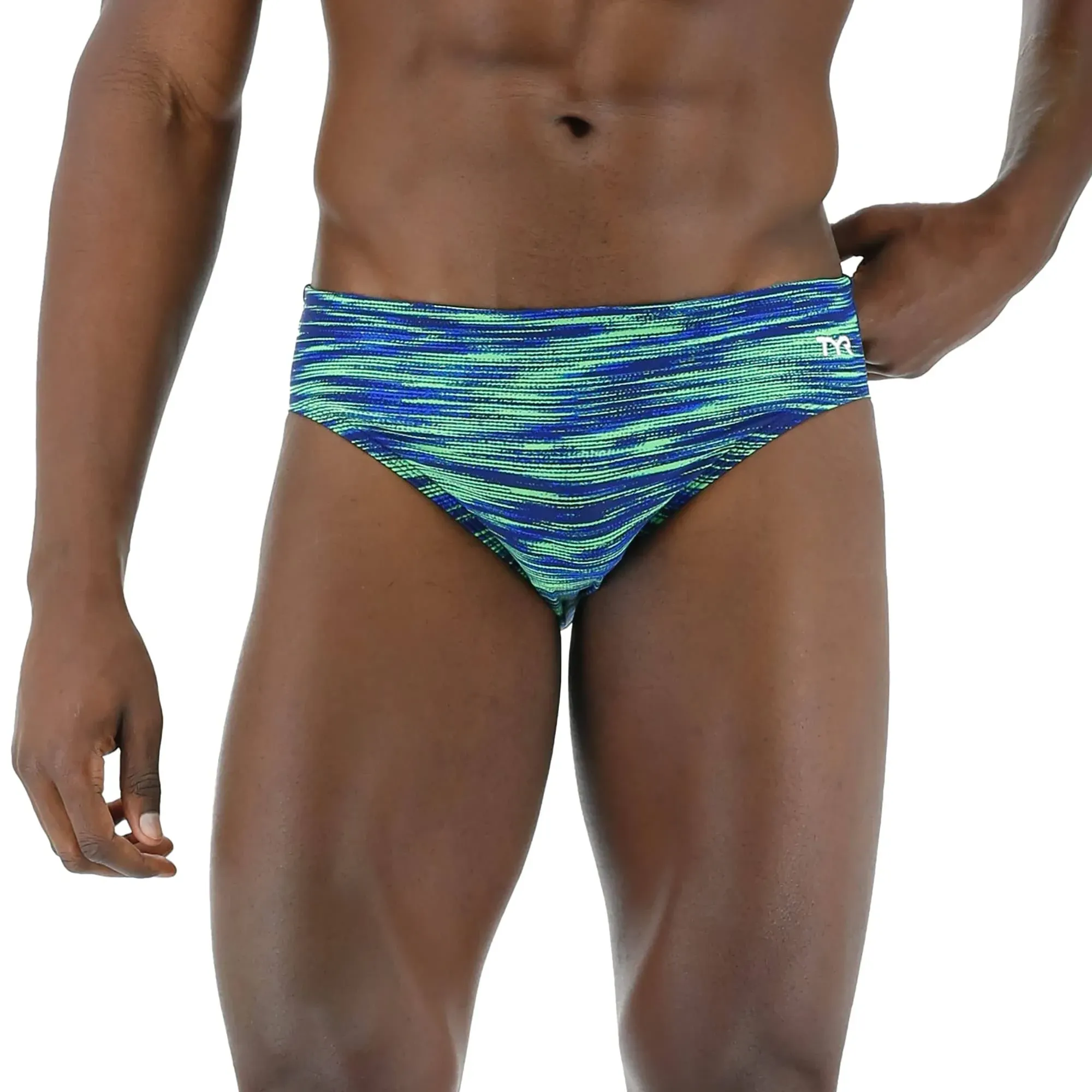 TYR Racer Fizzy Blue/Green / 30