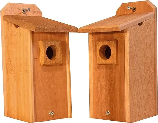 PKQP 2 Cedar Bluebird Houses, Bird House