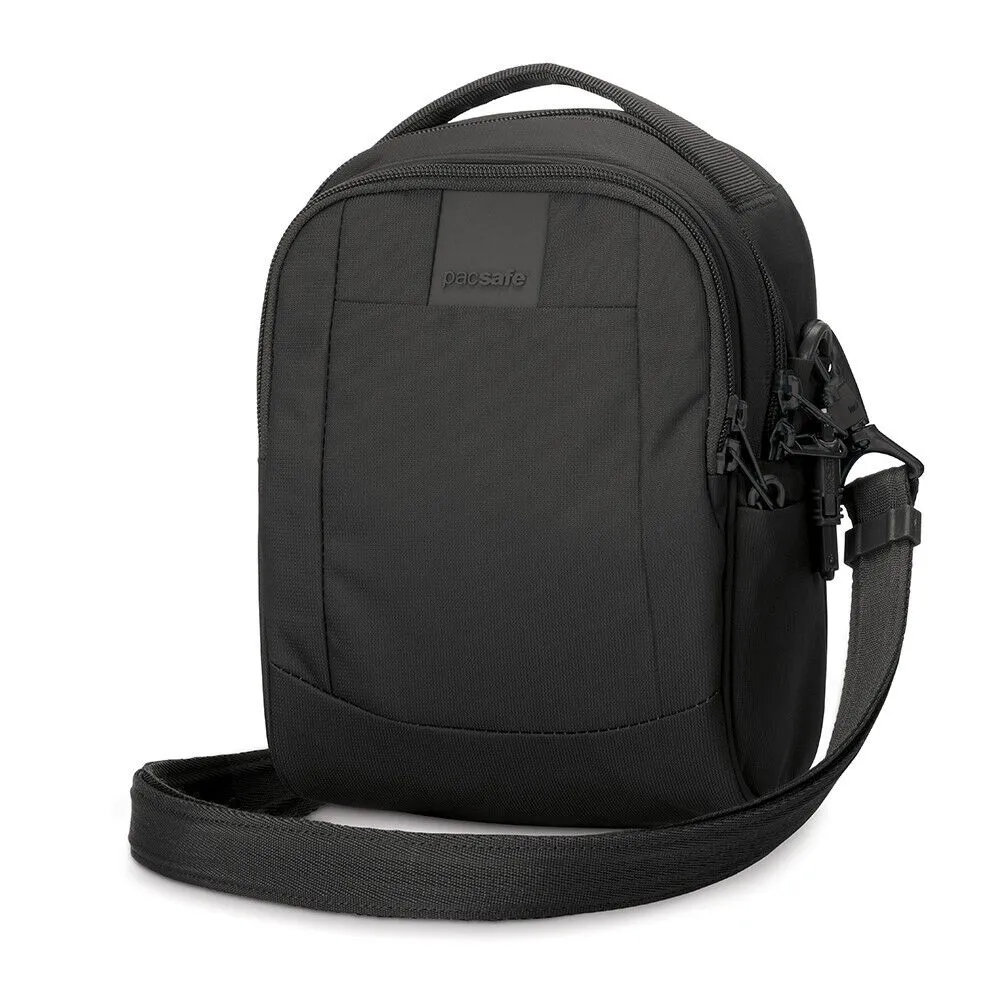 NEW Pacsafe Metrosafe LS100 Cross Body Bag Black